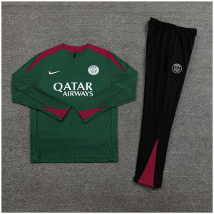 Survêtement d'entraînement PSG Enfant Vert 2024/25