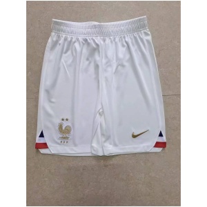 Shorts domicile de la France Coupe du Monde de la FIFA Qatar 2022