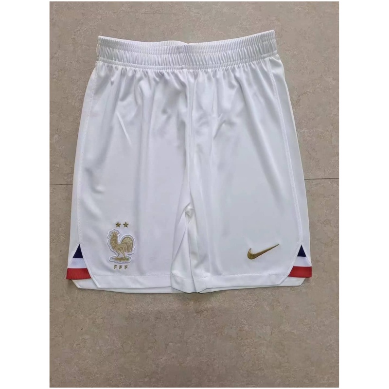 Shorts domicile de la France Coupe du Monde de la FIFA Qatar 2022