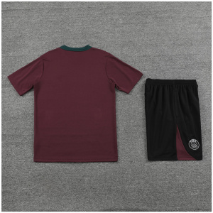 Tenue d'entraînement courte pour enfants PSG bordeaux 2024/25