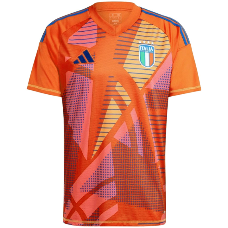 Maillot Orange Gardien de But d’Italie 2024