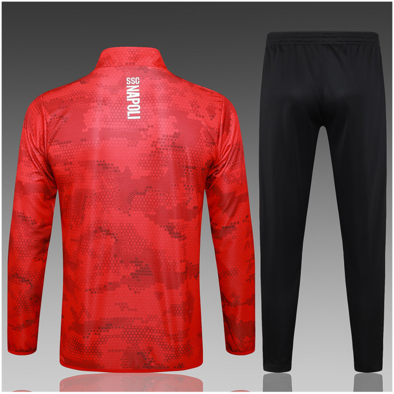 Veste + Pantalon d’Entraînement Napoli Enfant Rouge 2024/25