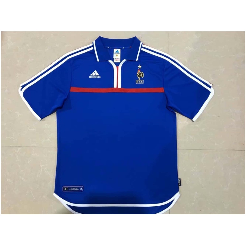 Maillot Domicile Rétro de la France 2000