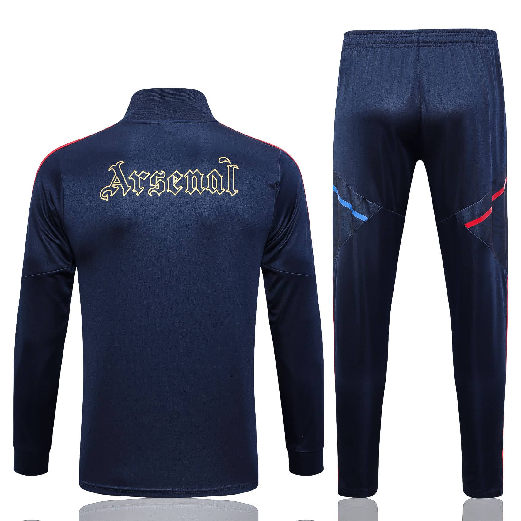 Ensemble de survêtement Arsenal : Veste + Pantalon d’entraînement Bleu Marine 2023/24