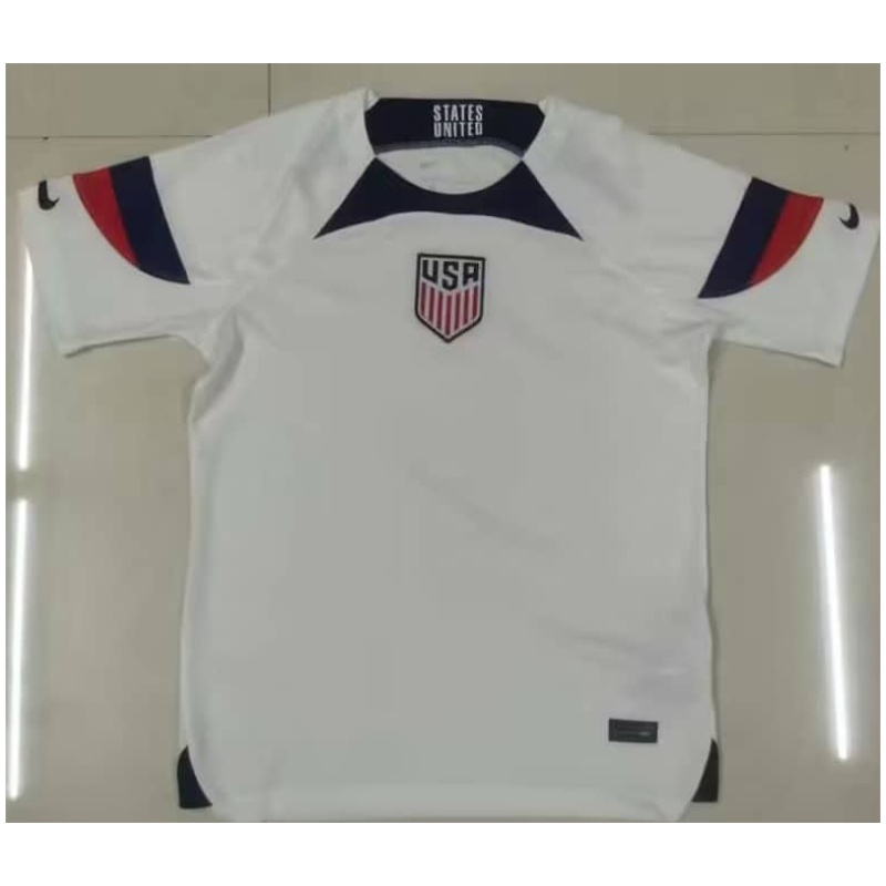 Maillot domicile des États-Unis Coupe du Monde de la FIFA Qatar 2022
