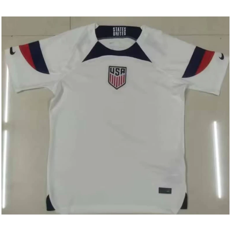 Maillot domicile des États-Unis Coupe du Monde de la FIFA Qatar 2022