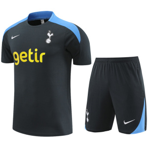 Tenue d’entraînement courte Tottenham Hotspur gris foncé 2024/25