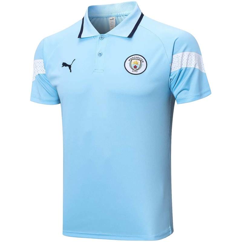 Polo Manchester City Bleu Clair 2023/24
