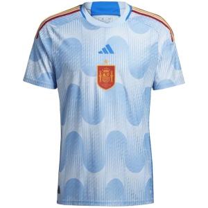 Maillot extérieur authentique de l’Espagne Coupe du Monde de la FIFA Qatar 2022 – joueur