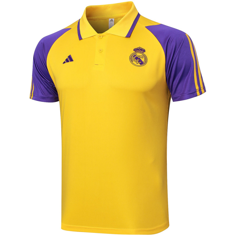 Polo Shirt Jaune Real Madrid 2023/24