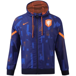 Veste coupe-vent toutes saisons des Pays-Bas bleue 2024