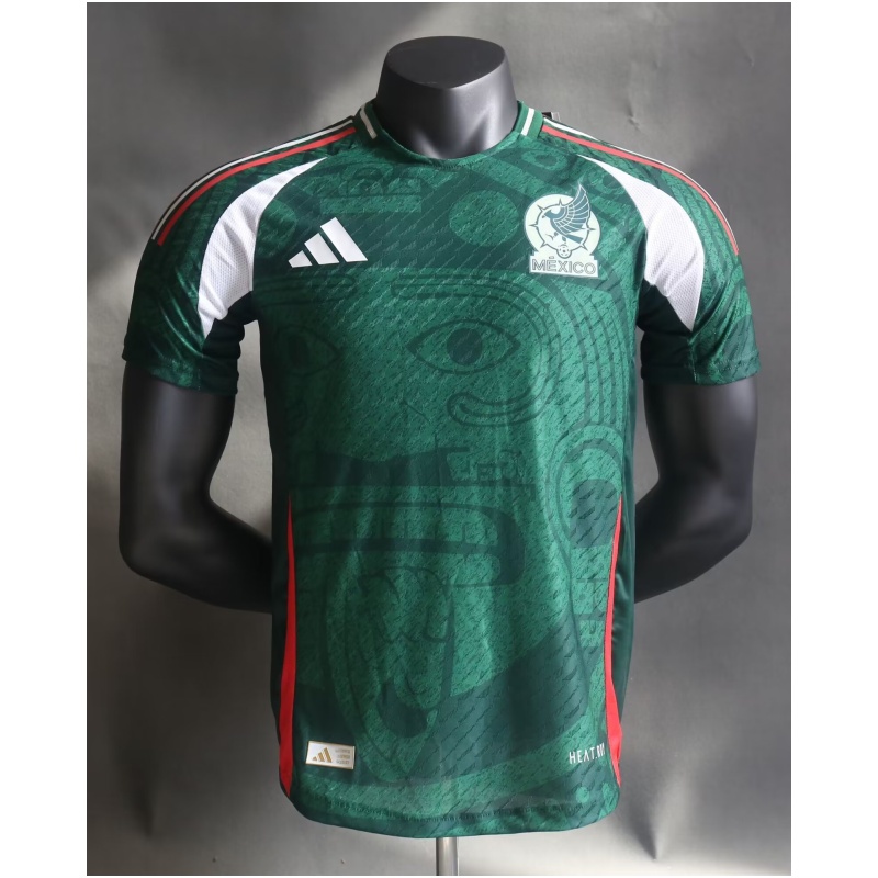 Maillot authentique vert édition spéciale Mexique 2024 – joueur