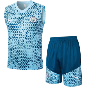 Maillot de corps Manchester City – Bleu clair 2023/24