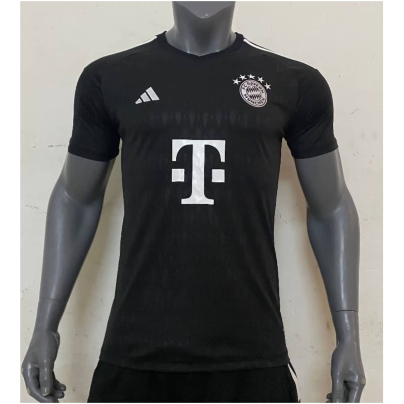 Maillot Noir de Gardien de But du Bayern Munich 2023/24