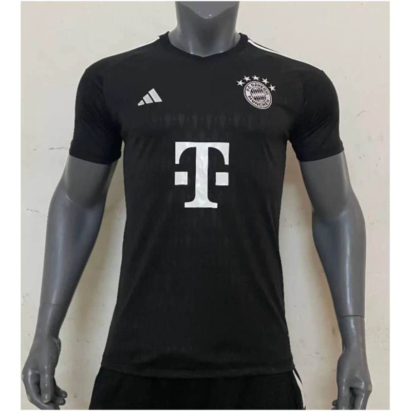 Maillot Noir de Gardien de But du Bayern Munich 2023/24