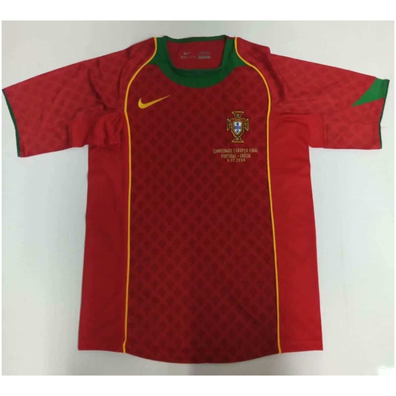 Maillot domicile rétro du Portugal 2004
