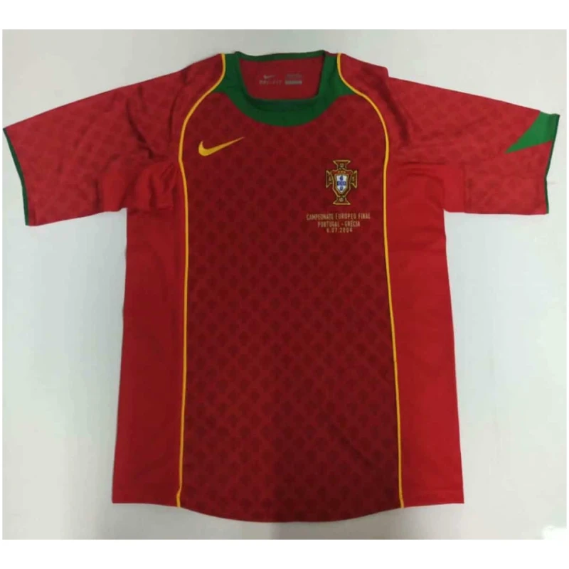 Maillot domicile rétro du Portugal 2004