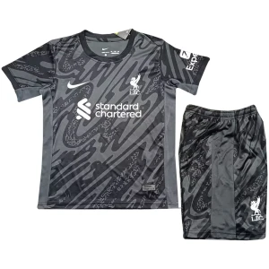 Maillot Noir de Gardien de But Liverpool Enfant 2024/25