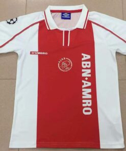 Maillot domicile rétro de l’Ajax 1998