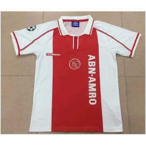 Maillot domicile rétro de l’Ajax 1998