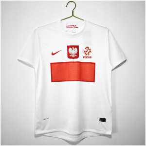 Maillot Domicile Retro Pologne 2012