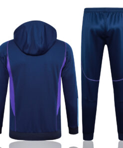 Ensemble d’Entraînement Argentine : Sweat à Capuche + Pantalon Royal 2024