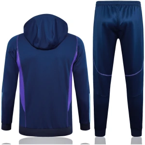 Ensemble d’Entraînement Argentine : Sweat à Capuche + Pantalon Royal 2024
