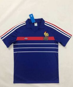 Maillot Domicile Rétro de la France 1984-1986