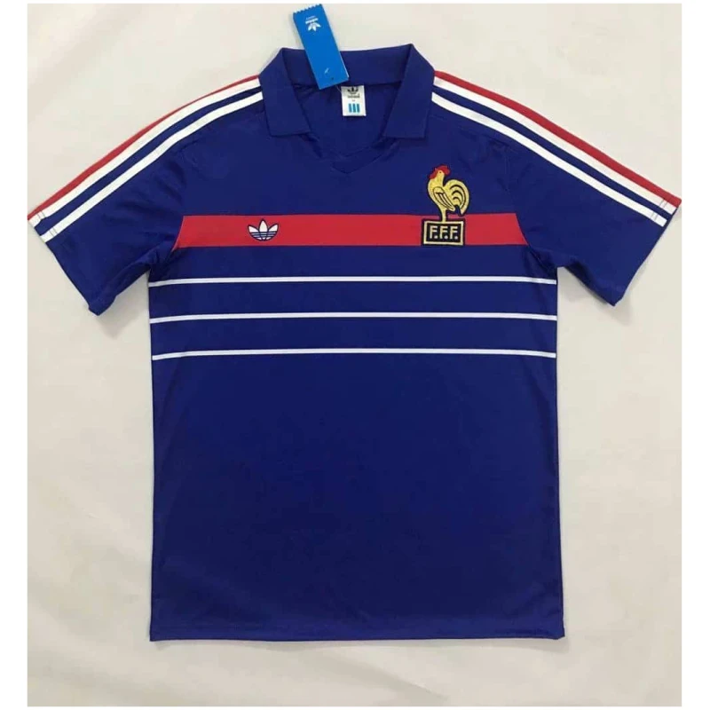 Maillot Domicile Rétro de la France 1984-1986