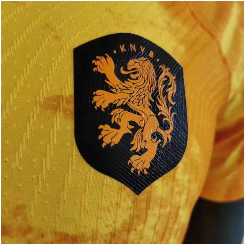 Maillot domicile authentique des Pays-Bas Vapor, Coupe du Monde de la FIFA Qatar 2022 – joueur