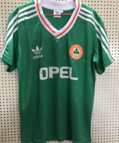 Maillot domicile rétro de l’Irlande 1990