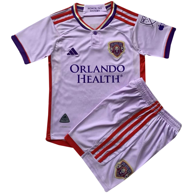 Maillot Extérieur Enfant Orlando City FC 2024/25