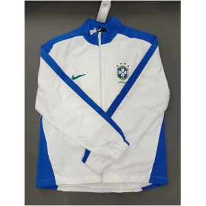 Veste coupe-vent toutes saisons Brésil blanche 2024