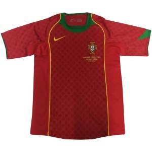 Maillot domicile rétro du Portugal 2004