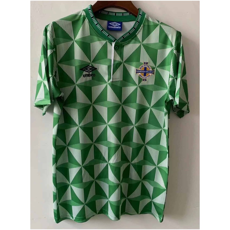 Maillot domicile rétro d’Irlande du Nord 1990