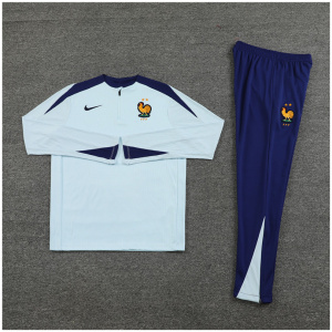 Tenue d'entraînement Enfants France Bleu Pâle 2024