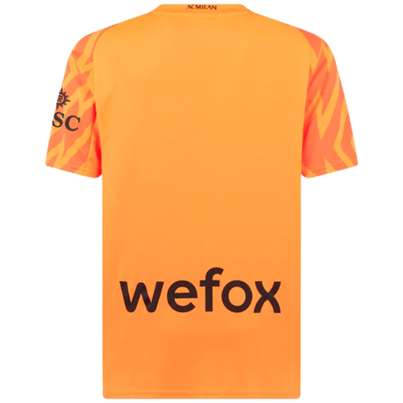 Maillot de Gardien de But Orange de l’AC Milan 2023/24