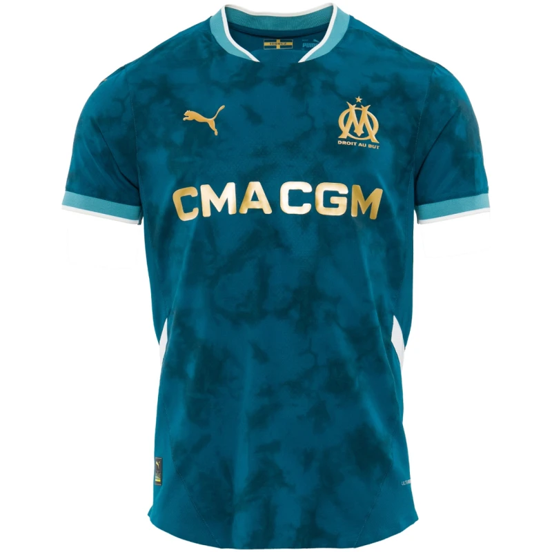 Maillot Extérieur Authentique Olympique de Marseille 2024/25 – joueur