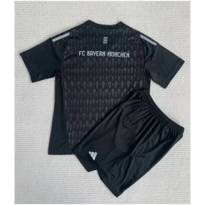 Maillot de Gardien de But Bayern Munich Enfant Noir 2023/24