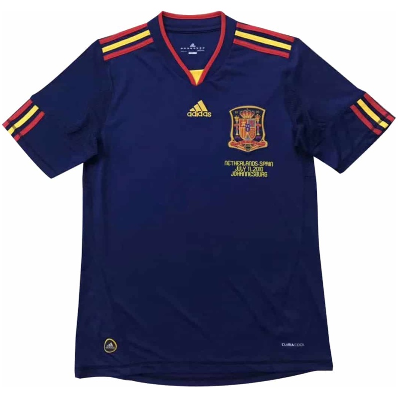 Maillot extérieur rétro Espagne 2010