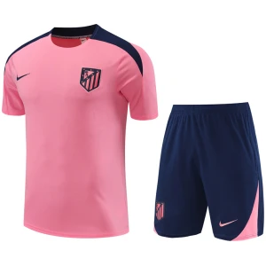 Tenue d’entraînement courte de l’Atlético Madrid rose 2024/25