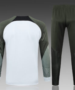 Ensemble de survêtement pour enfants FC Barcelone Veste + Pantalon Vert Clair 2023/24
