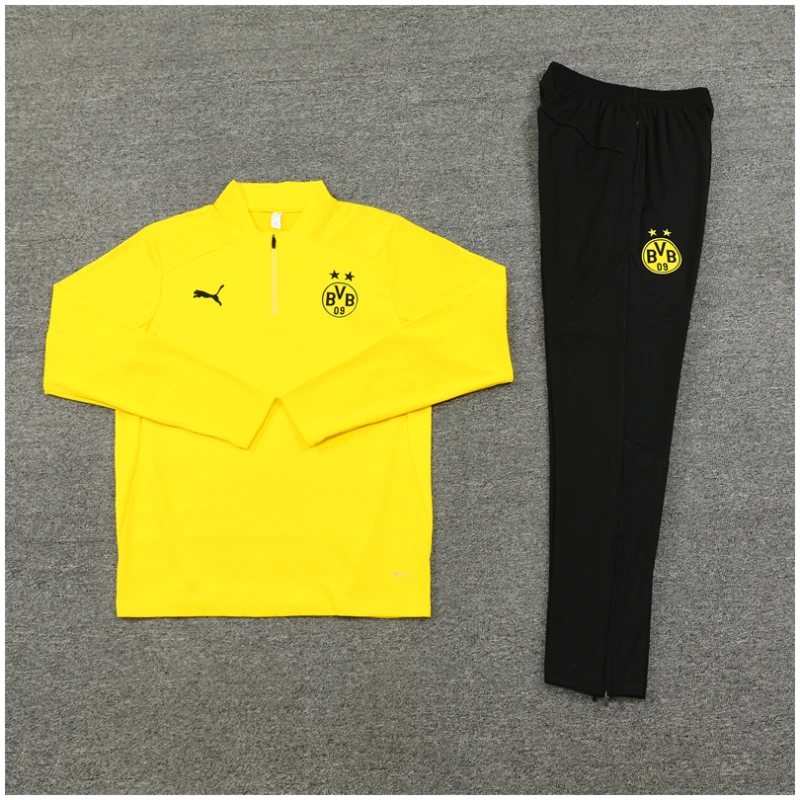 Ensemble d’entraînement pour enfants Borussia Dortmund Jaune 2024/25