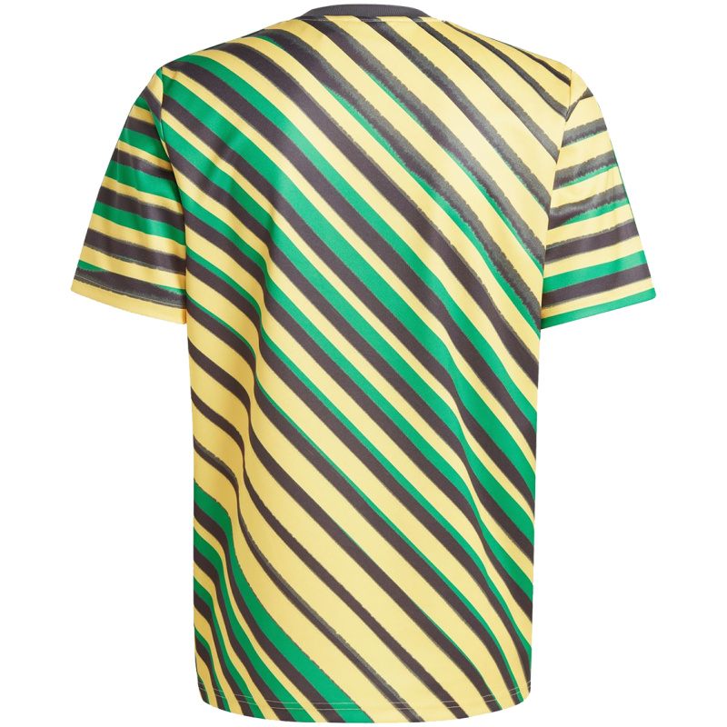 Jamaïque Tee-shirt Adicolor 3 Bandes Jersey Coton Pur 3 Couleurs 2024