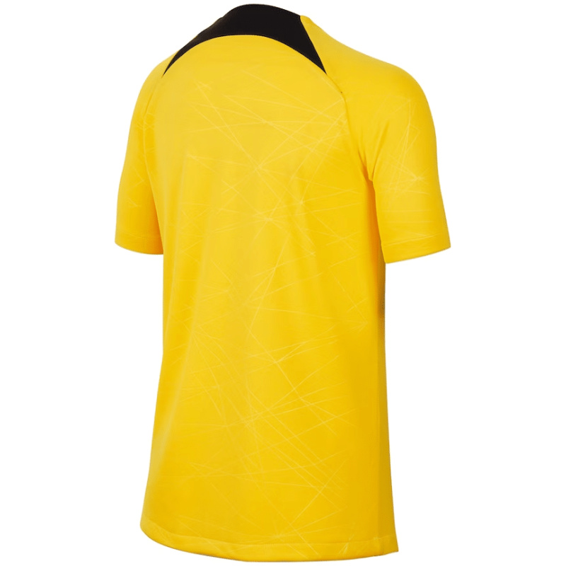Maillot d’entraînement pré-match PSG Top Court Jaune 2023/24