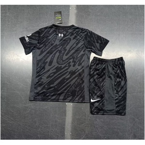 Maillot Noir de Gardien de But Liverpool Enfant 2024/25