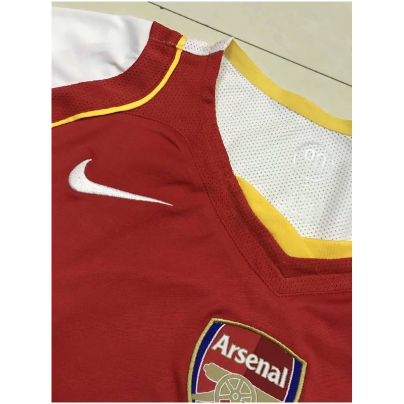 Maillot domicile rétro d’Arsenal 2004/2005