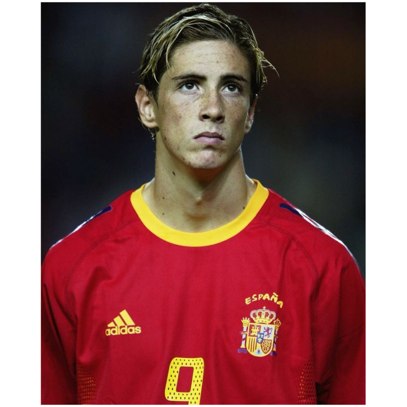 Maillot domicile rétro de l’équipe d’Espagne 2002