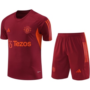 Tenue d’entraînement courte Manchester United Bordeaux 2023/24