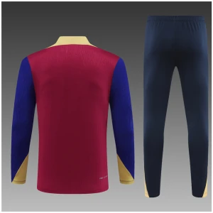 Tenue d’entraînement enfant FC Barcelone rouge 2024/25